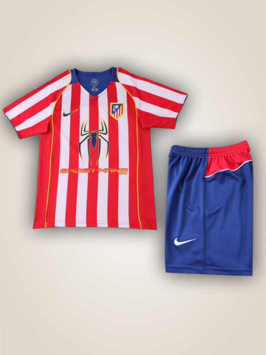 חולצת בית ילדים + מכנס מתנה אתלטיקו מדריד 04/05